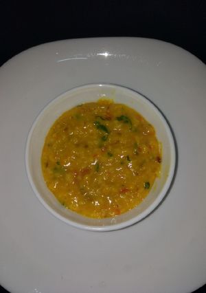 A picture of Healthy breakfast oats khichdi.