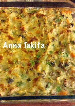 Foto resep Daging giling kentang panggang