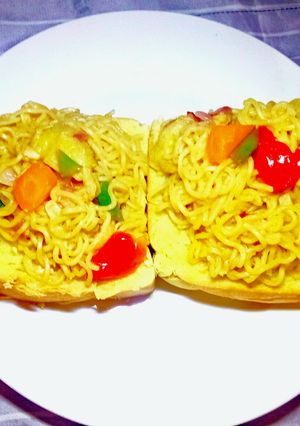A picture of Noodle on Toast.