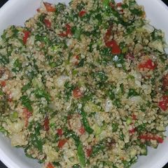 A picture of Couscous salad.