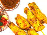 Cómo hacer pinchitos de pollo thai gai satay