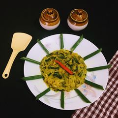 A picture of Winter Veggie Dry Curry.