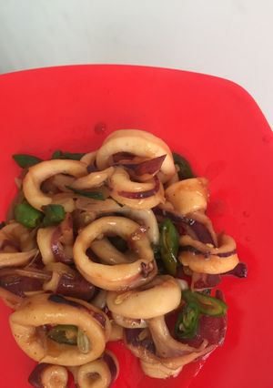 Foto resep Cumi asam manis