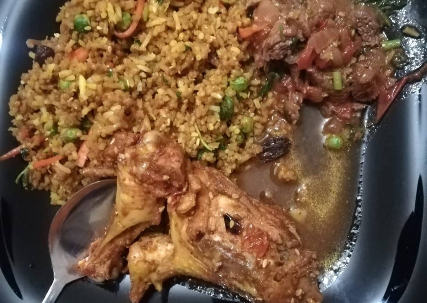 Stir fried rice