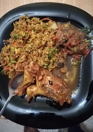 A picture of Stir fried rice.