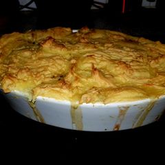 A picture of My Mixed Fish Pie with Cheesey Mash ☺.