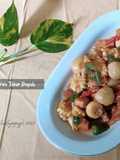 Oseng Putren Telur Puyuh Kecap Pedas