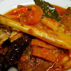 A picture of Mangut Ikan Nila.