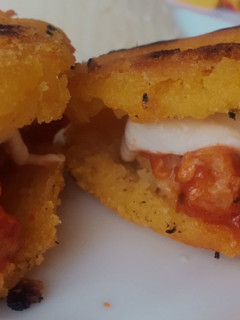 Una foto de Arepas veggie