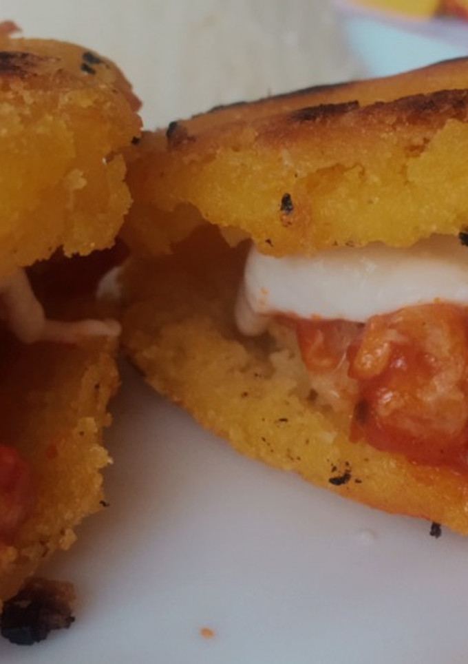 Una foto de Arepas veggie