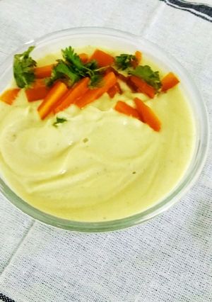 A picture of Delectable Cauliflower Soup.