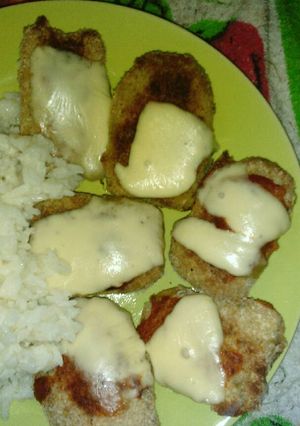 Una foto de Milanesa de zukini (cuza)
