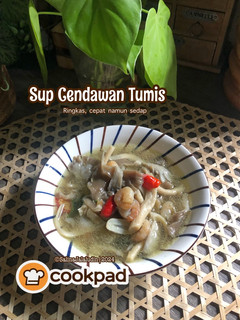 Gambar Sup Cendawan Tumis