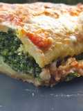 Crespelle di farro alla fiorentina senza uova