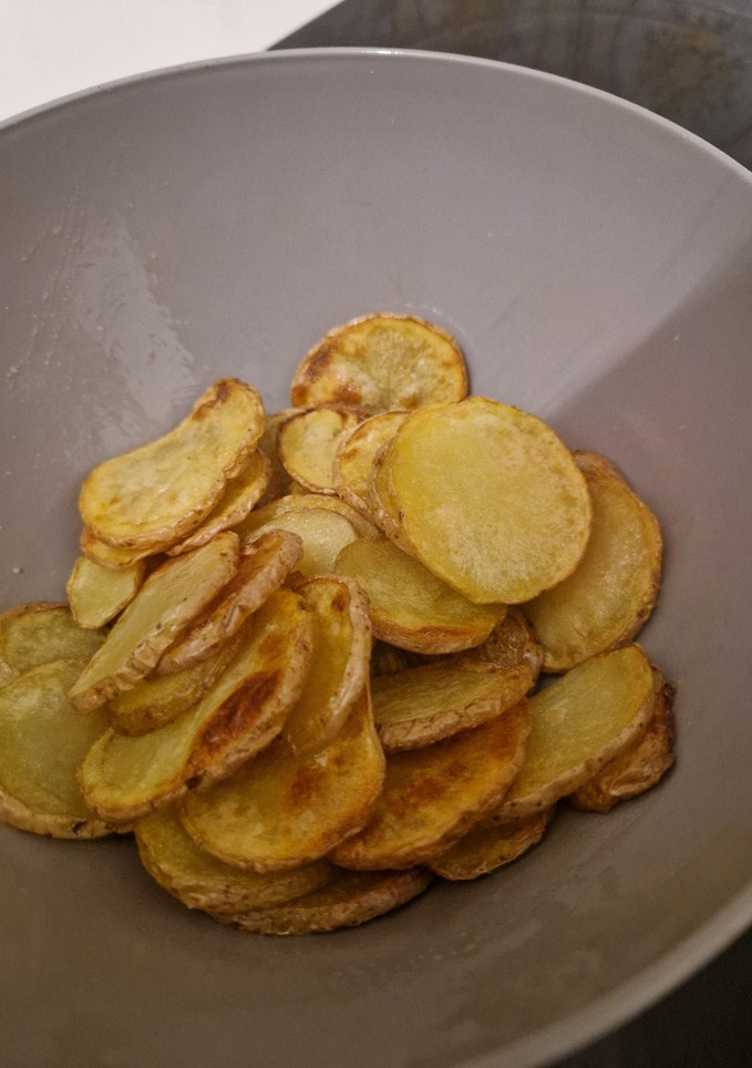 Una foto de Patatas fritas en airfryer