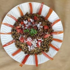 A picture of Masala moong.