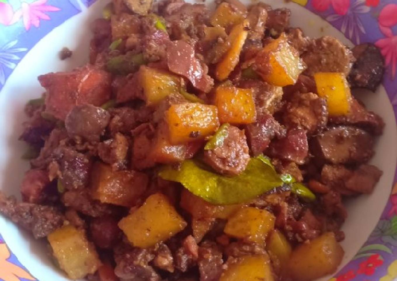 Sambal Goreng Ati Ampela Kentang