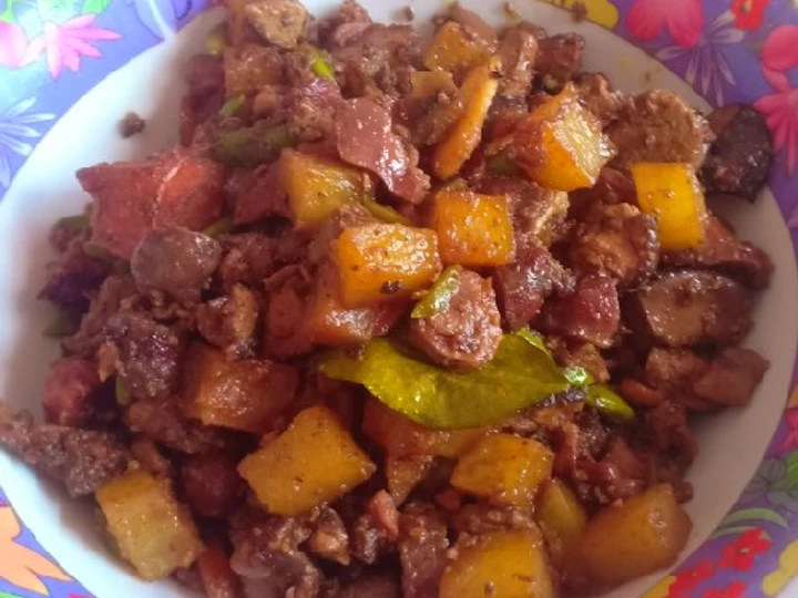 Cara Sederhana Menyiapkan Resep  Sambal Goreng Ati Ampela Kentang yang Enak Banget, Enak