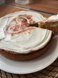 Carrot cake (torta de zanahoria) facilísima y con frosting saludable opcional