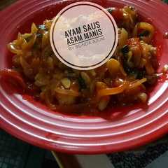 Ayam crispy asam manis রেসিপির প্রধান ছবি