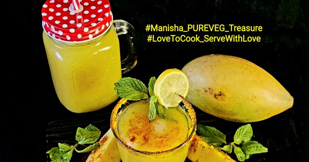 Raw Mango Aam Panna Refreshing Drink Recipe By Manisha Sampat Cookpad 