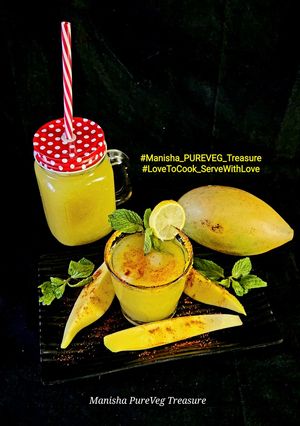 A picture of Raw Mango Aam Panna (Refreshing Drink).
