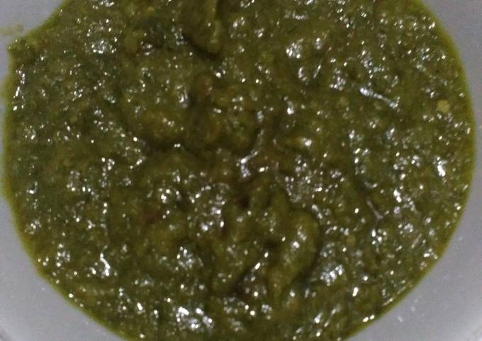 Wajib coba! Resep gampang memasak Cabe Ijo Sambal Lumut yang spesial