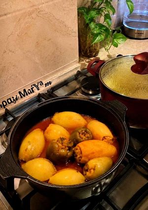 عکسی از دستور دلمه پیاز 🧅