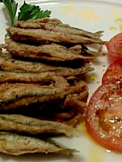 Una foto de Boquerones fritos