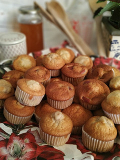 Una foto de Muffins manzana y canela