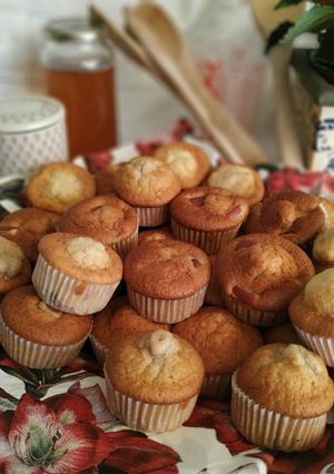 Una foto de Muffins manzana y canela