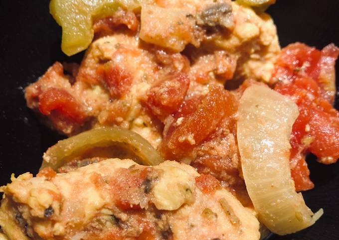 Crockpot Chicken with Tomatoes