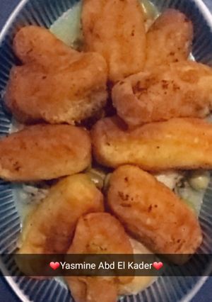 صورة لوصفة اصابع الدجاج مع مرق ابيض