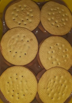 Una foto de Postre de Galletas María