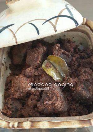 Foto resep Rendang daging sapi kering