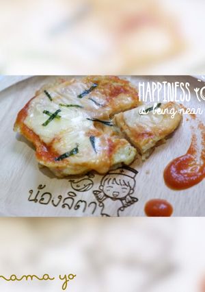 รูปของ ไข่ทรงเครื่องหน้าชีส BLW