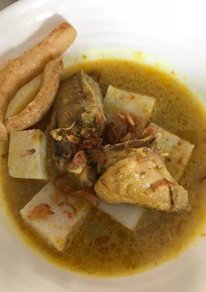 Foto resep Kare Ayam & Lontong Keto