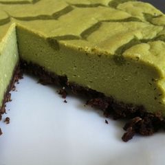 A picture of Matcha Cheesecake.