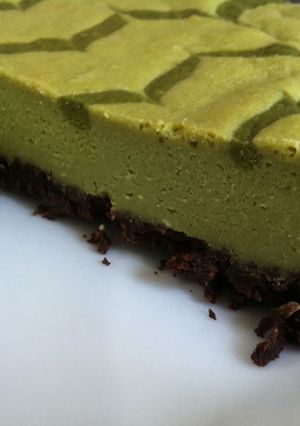 A picture of Matcha Cheesecake.