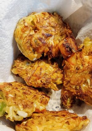 A picture of Quick And Easy Cabbage Fritters.