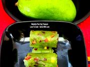 A picture of raw mango papad