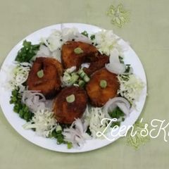 A picture of Jowar Flour Coated Fish Fry.