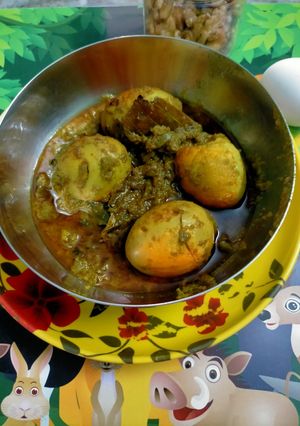 এগ কষা (Egg Kosha recipe in Bengali) রেসিপির প্রধান ছবি