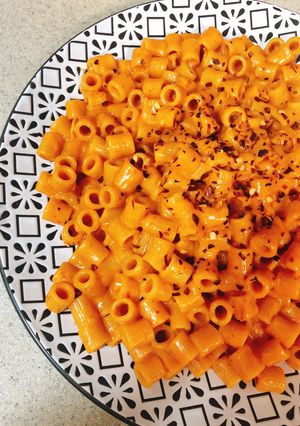 صورة لوصفة بينك باستا سريعة 🍝