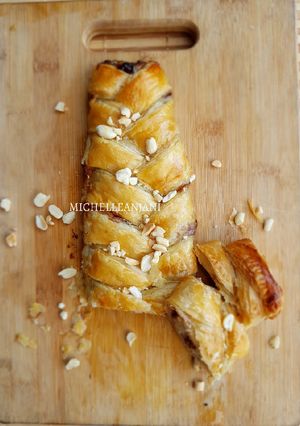 Foto resep Banana & nutella Puff