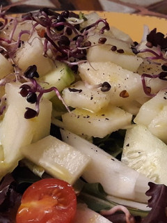 Una foto de Ensalada fresca de melón