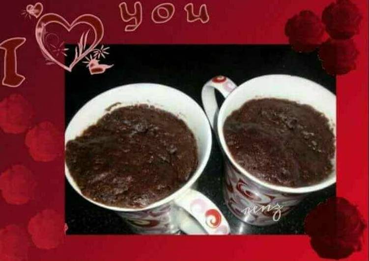 Easiest Way to Prepare Homemade Chocolate Mug Cakes