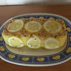 Una foto de Tarta de limón en Thermomix o en olla