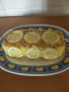 Una foto de Tarta de limón en Thermomix o en olla
