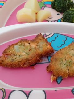 Foto di Polpette di salmone e broccoli